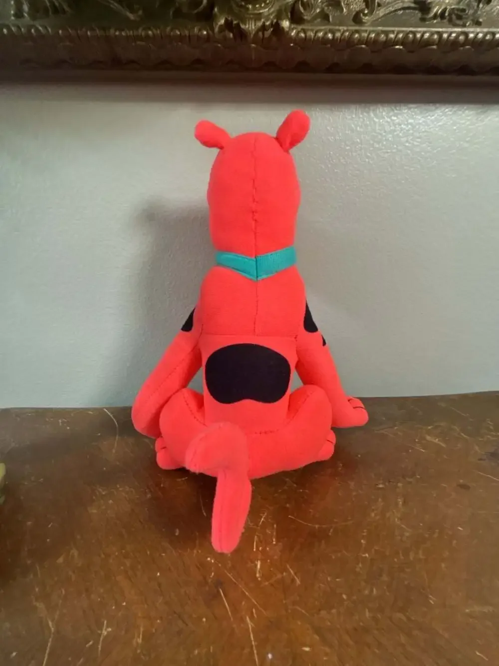 Toy Factory Scooby-Doo Fluorescent Neon Orange / Pink Plush Stuffed Animal 9